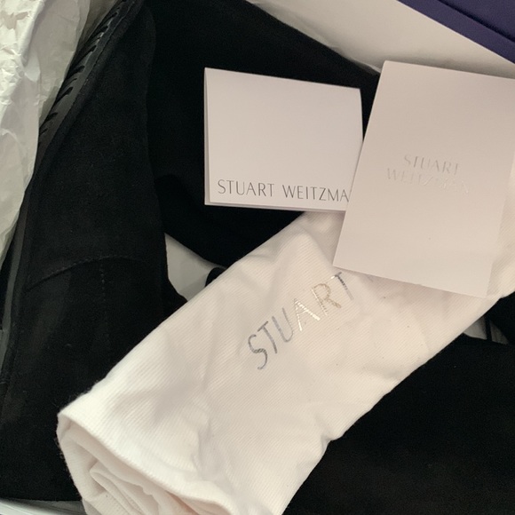 Stuart Weitzman Lowland Suede Thigh-High Boots - Picture 9 of 10